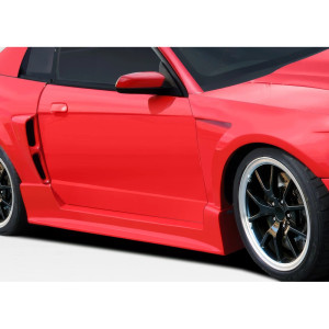 1999-2004 Ford Mustang Duraflex CBR500 Wide Body Side Skirts Rocker Panels - 2 Piece - image 1
