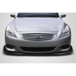 2008-2015 Infiniti G Coupe G37 Q60 Carbon Creations Chronos Front Lip Spoiler - 3 Piece - image 1 2008-2015 Infiniti G Coupe G37 Q60 Carbon Creations Chronos Front Lip Spoiler - 3 Piece - image 1