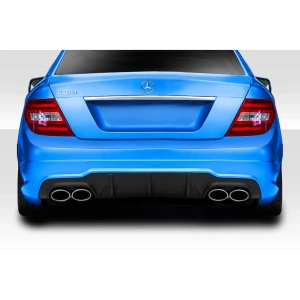 2012-2014 Mercedes C Class C63 Look Rear Lip - image 1