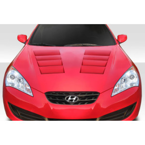 2010-2012 Hyundai Genesis Coupe 2DR Circuit Hood - 1 Piece - image 1