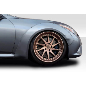 2008-2015 Infiniti G Coupe G37 Q60 Duraflex Circuit 75MM Front Fender Flares - 2 Piece - image 1