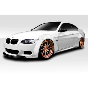 2007-2013 BMW 3 Series E92 2dr E93 Convertible Duraflex Circuit Wide Body Front Kit (+65mm Front, +90mm Rear) - 8 Piece ( fits all models except M3 ) - image 1