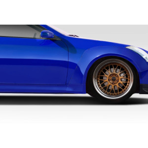 2003-2007 Infiniti G Coupe G35 Duraflex Circuit 75mm Front Fender Flare Caps ( Sport Version ) - 2 Piece - image 1 2003-2007 Infiniti G Coupe G35 Duraflex Circuit 75mm Front Fender Flare Caps ( Sport Version ) - 2 Piece - image 1