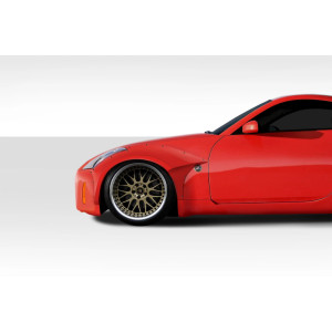 2003-2008 Nissan 350Z Z33 Duraflex 60mm Circuit Front Fender Flares - 2 Piece - image 1 2003-2008 Nissan 350Z Z33 Duraflex 60mm Circuit Front Fender Flares - 2 Piece - image 1