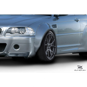 2001-2006 BMW M3 E46 Circuit 50mm Front Fender Flares - 2 Piece - image 1