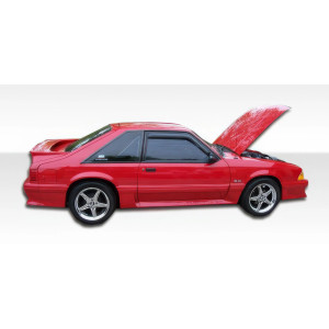 1979-1993 Ford Mustang Duraflex Cobra R Side Skirts Rocker Panels - 2 Piece - image 1 1979-1993 Ford Mustang Duraflex Cobra R Side Skirts Rocker Panels - 2 Piece - image 1