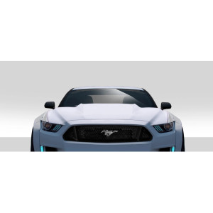 2015-2017 Ford Mustang Duraflex Cowl Hood - 1 Piece - image 1