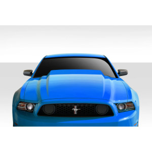 2013-2014 Ford Mustang / 2010-2014 Mustang GT500 Duraflex 4" Cowl Hood - 1 Piece - image 1