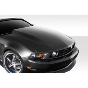2010-2012 Ford Mustang 4" Cowl Hood - 1 Piece - image 1