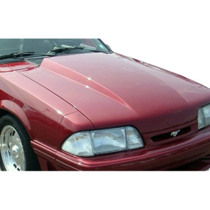 1987-1993 Ford Mustang Duraflex 2" Cowl Hood - 1 Piece - image 1 1987-1993 Ford Mustang Duraflex 2" Cowl Hood - 1 Piece - image 1