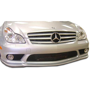 2006-2008 Mercedes CLS55 C219 W219 CR-S Front Under Spoiler Air Dam Lip Splitter - 1 Piece (will only fit AMG sport models) - image 1