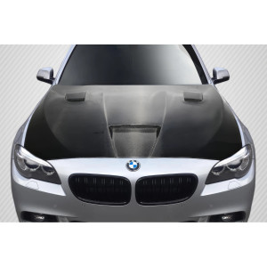2011-2016 BMW 5 Series F10 4DR Carbon Creations DriTech Craze Hood - 1 Piece - image 1