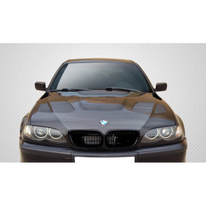 2002-2005 BMW 3 Series E46 4DR DriTech GTR Hood - 1 Piece - image 1