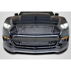 2015-2017 Ford Mustang Carbon Creations CVX Front Lip Spoiler - 1 Piece - image 1 2015-2017 Ford Mustang Carbon Creations CVX Front Lip Spoiler - 1 Piece - image 1