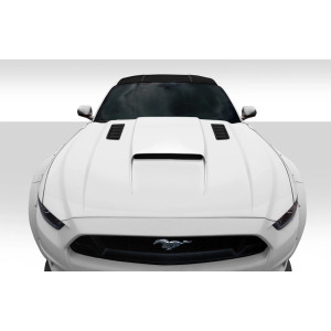 2015-2017 Ford Mustang Duraflex CVX Hood - 1 Piece - image 1 2015-2017 Ford Mustang Duraflex CVX Hood - 1 Piece - image 1