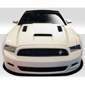 2013-2014 Ford Mustang / 2010-2014 Mustang GT500 Duraflex CVX Hood - 1 Piece - image 1 2013-2014 Ford Mustang / 2010-2014 Mustang GT500 Duraflex CVX Hood - 1 Piece - image 1
