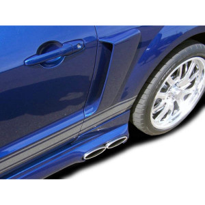2005-2009 Ford Mustang Couture Polyurethane CVX Side Scoop - 2 Piece - image 1