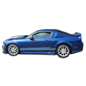 2005-2014 Ford Mustang Duraflex CVX Side Skirts Rocker Panels - 2 Piece - image 1 2005-2014 Ford Mustang Duraflex CVX Side Skirts Rocker Panels - 2 Piece - image 1