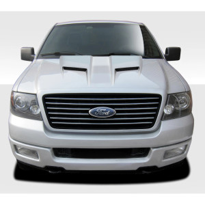 2004-2008 Ford F-150 / 2006-2008 Lincoln Mark LT Duraflex CVX Hood - 1 Piece - image 1 2004-2008 Ford F-150 / 2006-2008 Lincoln Mark LT Duraflex CVX Hood - 1 Piece - image 1