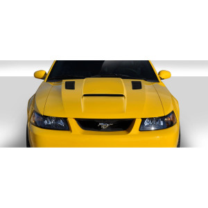 1999-2004 Ford Mustang Duraflex CVX Hood - 1 Piece - image 1 1999-2004 Ford Mustang Duraflex CVX Hood - 1 Piece - image 1