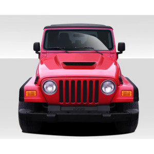 1997-2006 Jeep Wrangler Duraflex CVX Hood (non highline fenders) - 1 Piece - image 1 1997-2006 Jeep Wrangler Duraflex CVX Hood (non highline fenders) - 1 Piece - image 1