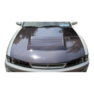 1997-1998 Nissan 240SX D-1 Carbon Fiber Hood - image 1