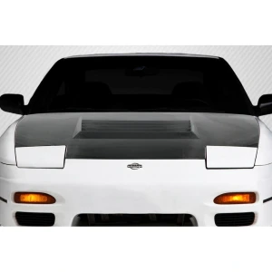 1989-1994 Nissan 240SX D-1 Carbon Fiber Hood - image 1