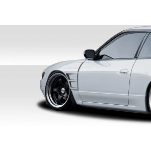 1989-1994 Nissan Silvia S13 Duraflex D-1 Sport Fenders (+30mm)  - 2 Piece - image 1