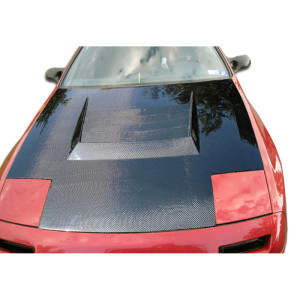 1986-1991 Mazda RX-7 Carbon Creations D-1 Hood - 1 Piece - image 1