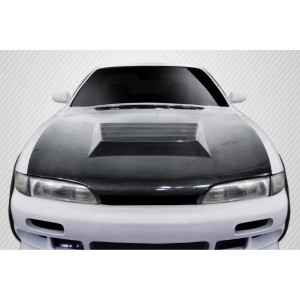 1995-1996 Nissan 240SX S14 Carbon Creations D-Spec Hood - 1 Piece - image 1 1995-1996 Nissan 240SX S14 Carbon Creations D-Spec Hood - 1 Piece - image 1