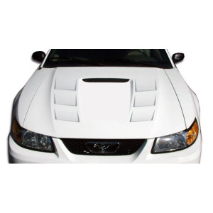 1999-2004 Ford Mustang Duraflex Demon Hood - 1 Piece - image 1