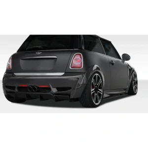 2007-2013 Mini Cooper Hatchback R56 2009-2015 Cooper convertible R57 2012-2015 Cooper Coupe / Roadster R58 R59 DL-R Rear Bumper - 1 Piece - image 1