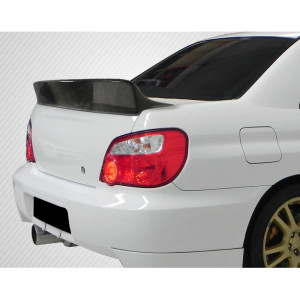 2002-2007 Subaru Impreza / WRX 4DR Carbon Creations Downforce Rear Wing Spoiler - 1 Piece - image 1