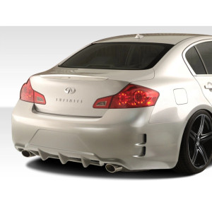 2007-2013 Infiniti G Sedan G25 G35 G37 Elite Rear Bumper - 1 Piece - image 1