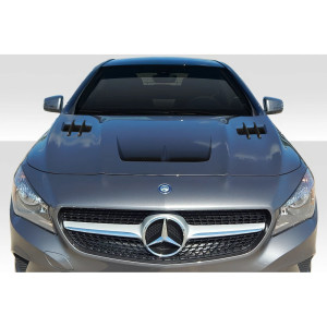 2014-2016 Mercedes CLA Class Duraflex Eros Version 1 Hood - 1 Piece - image 1
