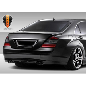 2007-2009 Mercedes S Class W221 Eros Version 1 Rear Lip Under Spoiler Air Dam (euro base model) - 1 Piece - image 1