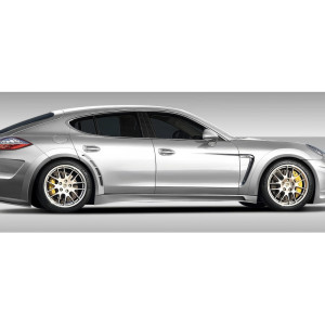 2010-2015 Porsche Panamera Eros Version 4 Wide Body Side Skirts Rocker Panels - 2 Piece - image 1