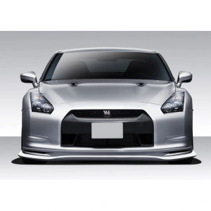 2009-2011 Nissan GT-R R35 Eros Version 5 Front Lip Under Spoiler Air Dam - 1 Piece - image 1
