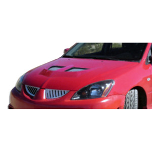 2004-2007 Mitsubishi Lancer Duraflex Evo Hood - 1 Piece - image 1 2004-2007 Mitsubishi Lancer Duraflex Evo Hood - 1 Piece - image 1