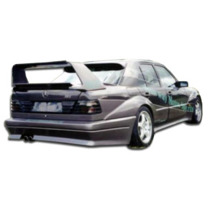 1984-1993 Mercedes 190 W201 Duraflex Evo 2 Wide Body Rear Bumper - 1 Piece - image 1