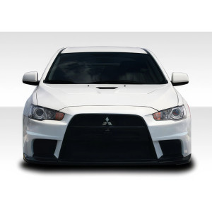 2008-2017 Mitsubishi Lancer Duraflex Evo X Look Front Bumper - 1 Piece - image 1 2008-2017 Mitsubishi Lancer Duraflex Evo X Look Front Bumper - 1 Piece - image 1