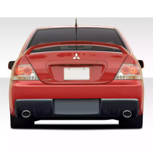 2004-2007 Mitsubishi Lancer Duraflex Evo X Look Rear Bumper - 1 Piece (S) - image 1 2004-2007 Mitsubishi Lancer Duraflex Evo X Look Rear Bumper - 1 Piece (S) - image 1