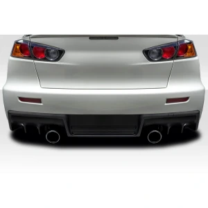 2008-2017 Mitsubishi Lancer Evo X V2 Rear Bumper - 1 Piece - image 1