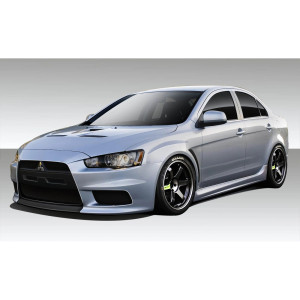 2008-2017 Mitsubishi Lancer Duraflex Evo X V3 Body Kit - 6 Piece - image 1 2008-2017 Mitsubishi Lancer Duraflex Evo X V3 Body Kit - 6 Piece - image 1