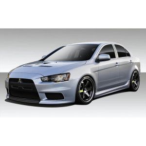 2008-2017 Mitsubishi Lancer Duraflex Evo X V3 Body Kit - 4 Piece - image 1