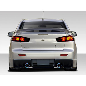 2008-2017 Mitsubishi Lancer Duraflex Evo X V3 Rear Bumper - 1 Piece - image 1