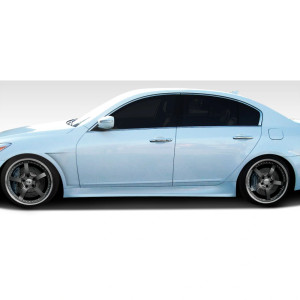 2009-2014 Hyundai Genesis 4DR Executive Side Skirts Rocker Panels - 2 Piece - image 1