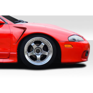 1995-1999 Mitsubishi Eclipse Eagle Talon Duraflex F-1 Fenders - 2 Piece - image 1 1995-1999 Mitsubishi Eclipse Eagle Talon Duraflex F-1 Fenders - 2 Piece - image 1