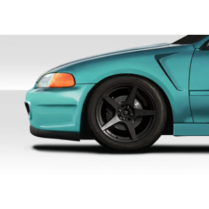 1992-1995 Honda Civic 2DR / HB Duraflex F-1 Fenders - 2 Piece - image 1 1992-1995 Honda Civic 2DR / HB Duraflex F-1 Fenders - 2 Piece - image 1