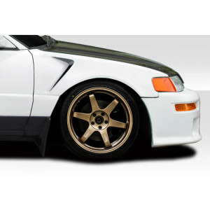 1988-1991 Honda CR-X Duraflex F-1 Fenders - 2 Piece - image 1 1988-1991 Honda CR-X Duraflex F-1 Fenders - 2 Piece - image 1